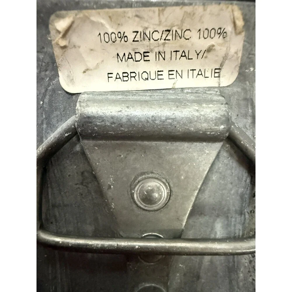 Vintage No Smoking Stop Your Motor Belt Buckle Made in Italy